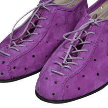 Charger l&#39;image dans la galerie, Chaussures de promenade en suède fuchsia
