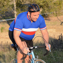 Load image into Gallery viewer, France national team jersey at the Tour de France without any lettering
